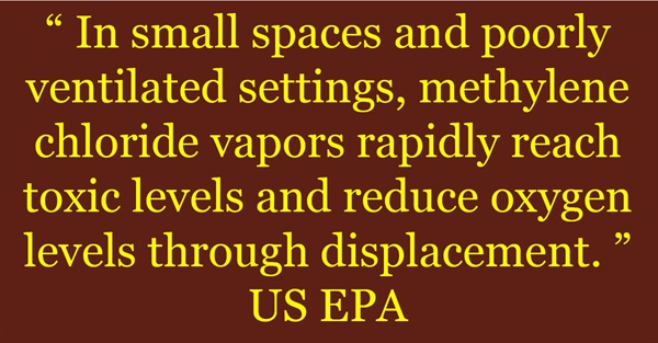 Methylene Chloride  Continues to be a Fatal Hazard in the Workplace