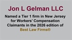 Jon Gelman LLC Named Top Workers' Compensation Law Firm