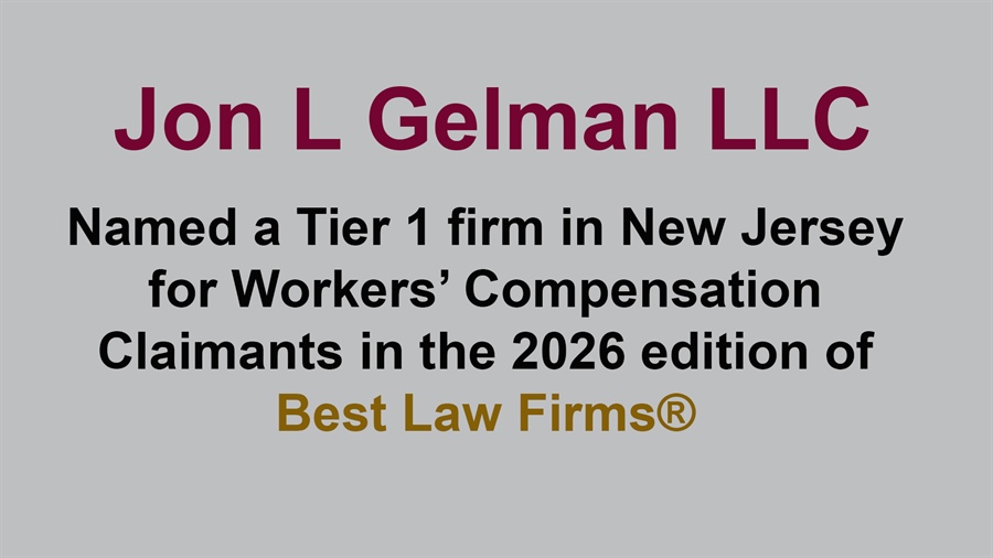 Jon Gelman LLC Named Top Workers' Compensation Law Firm