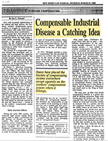Industrial Disease: The Quest for Recognition--The Need for Adequate Benefits