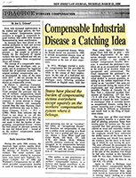 Industrial Disease: The Quest for Recognition--The Need for Adequate Benefits