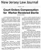 Court Orders Compensation for Worker Rendered Sterile